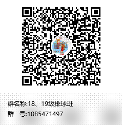 18、19级排球班群聊二维码